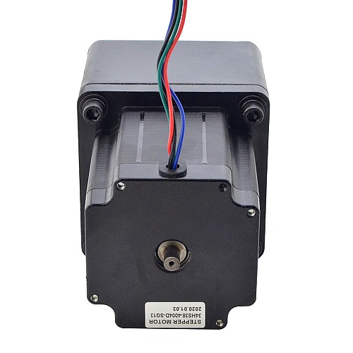 Nema 34 Stepper Bipolar L=97mm z tylnym wałem i przełożeniem 13:1 Spur Gearbox Nema 34 Stepper Bipolar L=97mm z tylnym wałem i przełożeniem 13:1 Spur Gearbox