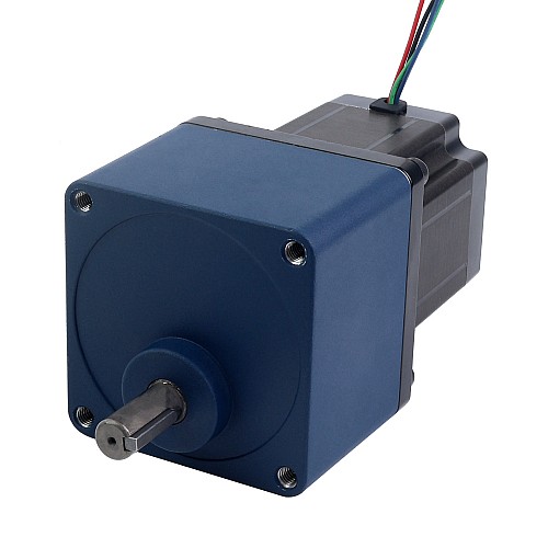Nema 34 Stepper Bipolar L=97mm z tylnym wałem i przełożeniem 9:1 Spur Gearbox Nema 34 Stepper Bipolar L=97mm z tylnym wałem i przełożeniem 9:1 Spur Gearbox