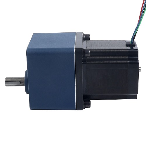 Nema 34 Stepper Bipolar L=97mm z tylnym wałem i przełożeniem 9:1 Spur Gearbox Nema 34 Stepper Bipolar L=97mm z tylnym wałem i przełożeniem 9:1 Spur Gearbox