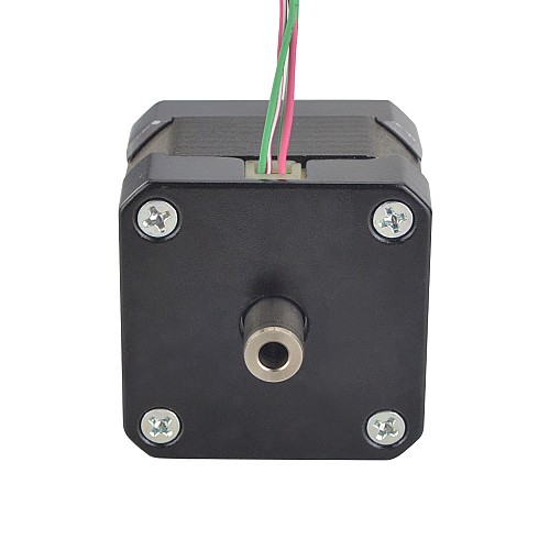 Nema 17 Silnik krokowy z wałem drążonym Bipolarny 0,25Nm(35,4oz.in) 1,5A 42x42x33,8mm