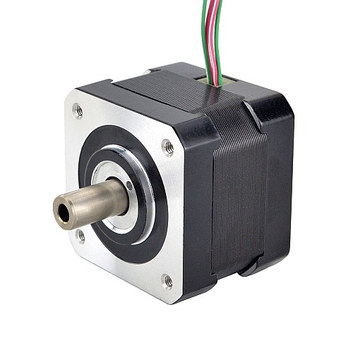Nema 17 Silnik krokowy z wałem drążonym Bipolarny 0,25Nm(35,4oz.in) 1,5A 42x42x33,8mm