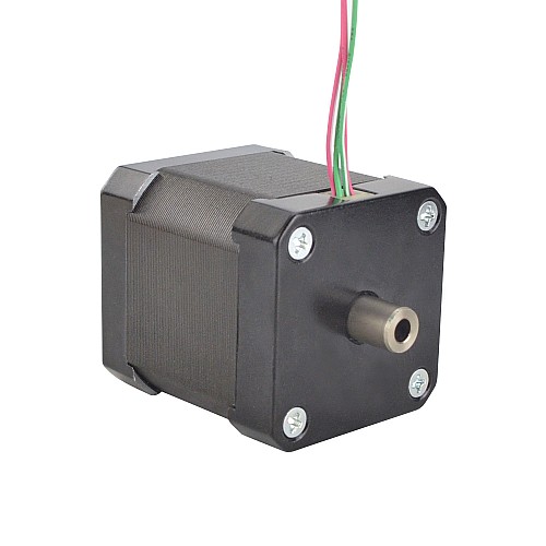 Nema 17 Silnik krokowy z wałem drążonym Bipolarny 0,36Nm(51oz.in) 1,5A 42x42x47,75mm