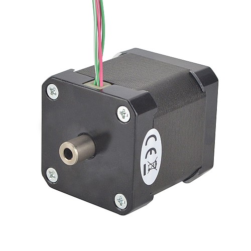 Nema 17 Silnik krokowy z wałem drążonym Bipolarny 0,36Nm(51oz.in) 1,5A 42x42x47,75mm
