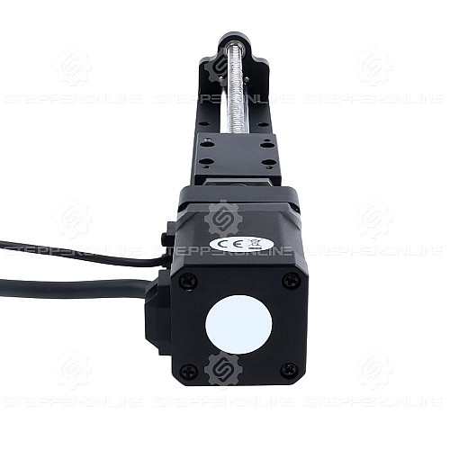 Liniowy siłownik śrubowy kulowy z silnikiem Nema 8 2.5A Skok 200mm 0.50Nm(70.81oz.in) Skok śruby 4mm(0.15748) - LMD17S19BDB25-200 | StepperOnline