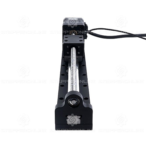 Liniowy siłownik śrubowy kulowy z silnikiem Nema 8 2.5A Skok 200mm 0.50Nm(70.81oz.in) Skok śruby 4mm(0.15748) - LMD17S19BDB25-200 | StepperOnline