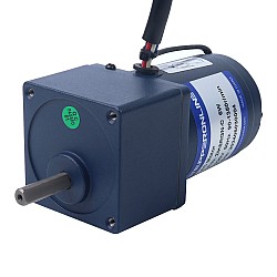 6W 220VAC 0,9-13,5RPM 2,89Nm(409,26oz.in) Jednofazowy silnik AC o zmiennej prędkości z przekładnią czołową