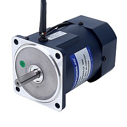 60W 220VAC 50Hz 90-1350RPM 0,45Nm(63,72oz.in) Kołnierz 90mm Jednofazowy silnik prądu przemiennego o zmiennej prędkości