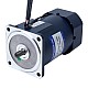 120W 220VAC 50Hz 1,8-27RPM 20,00Nm(2832,23oz.in) Kołnierz 90mm Jednofazowy silnik prądu przemiennego o zmiennej prędkości z przekładnią czołową - 5IK120RGU-CF/5GU50KB | StepperOnline