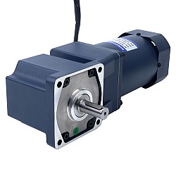 120W 220VAC 6-90RPM 9,30Nm(1316,97oz.in) Jednofazowy silnik AC o zmiennej prędkości obrotowej z przekładnią kątową