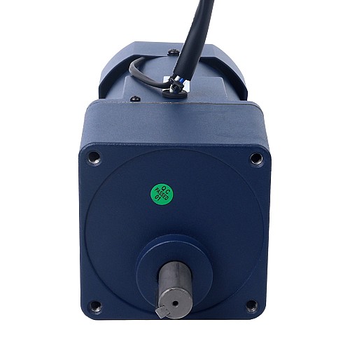 Jednofazowy 110VAC 120W 60Hz Kołnierz 90mm Przełożenie 3:1 Silnik indukcyjny prądu przemiennego z przekładnią czołową 120W 110VAC 60Hz 30-516,67RPM 1,72Nm(243,57oz.in) Kołnierz 90mm Jednofazowy silnik prądu przemiennego o zmiennej prędkości z przekładnią czołową - 5IK120RGU-AF/5GU3KB | StepperOnline