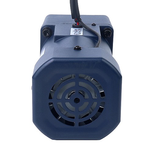 Jednofazowy 110VAC 120W 60Hz Kołnierz 90mm Przełożenie 3:1 Silnik indukcyjny prądu przemiennego z przekładnią czołową 120W 110VAC 60Hz 30-516,67RPM 1,72Nm(243,57oz.in) Kołnierz 90mm Jednofazowy silnik prądu przemiennego o zmiennej prędkości z przekładnią czołową - 5IK120RGU-AF/5GU3KB | StepperOnline