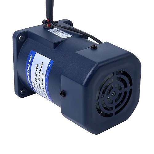 60W 220VAC 50Hz 90-1350RPM 0,45Nm(63,72oz.in) Kołnierz 90mm Jednofazowy silnik prądu przemiennego o zmiennej prędkości - 5IK60RA-CF | StepperOnline