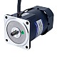 90W 110VAC 60Hz 0,5-8,61RPM 40,00Nm(5664,4oz.in) Kołnierz 90mm Jednofazowy silnik prądu przemiennego o zmiennej prędkości obrotowej z przekładnią kątową - 5IK90RGU-AF/5GU180RC | StepperOnline