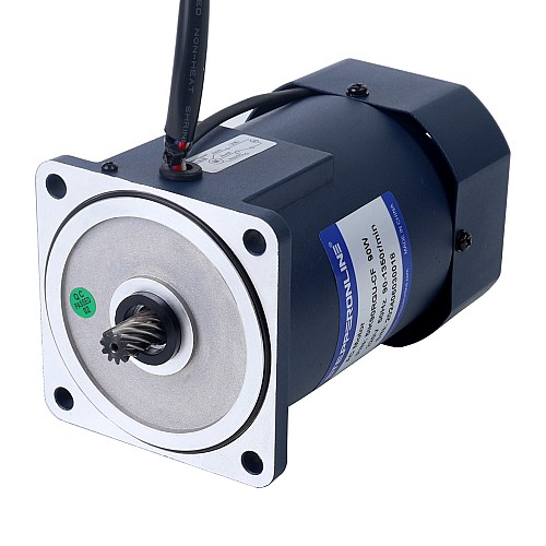 90W 220VAC 50Hz 0,45-6,75RPM 20,00Nm(2832,23oz.in) Kołnierz 90mm Jednofazowy silnik prądu przemiennego o zmiennej prędkości z przekładnią czołową - 5IK90RGU-CF/5GU200KB | StepperOnline