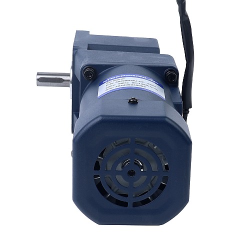90W 110VAC 60Hz 0,5-8,61RPM 40,00Nm(5664,4oz.in) Kołnierz 90mm Jednofazowy silnik prądu przemiennego o zmiennej prędkości obrotowej z przekładnią kątową - 5IK90RGU-AF/5GU180RT | StepperOnline