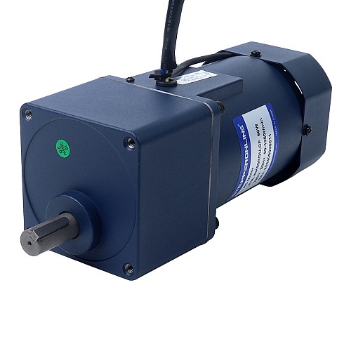 90W 220VAC 50Hz 0,45-6,75RPM 20,00Nm(2832,23oz.in) Kołnierz 90mm Jednofazowy silnik prądu przemiennego o zmiennej prędkości z przekładnią czołową - 5IK90RGU-CF/5GU200KB | StepperOnline