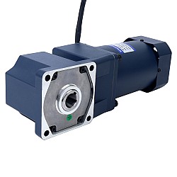 200W 220VAC 6-90RPM 15,00Nm(2124,15oz.in) Jednofazowy silnik AC o zmiennej prędkości obrotowej z przekładnią kątową