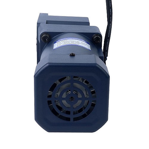 200W 220VAC 50Hz 4,5-67,5RPM 21,00Nm(2973,81oz.in) Kołnierz 104mm Jednofazowy silnik prądu przemiennego o zmiennej prędkości obrotowej z przekładnią kątową - 6IK200RGU-CF/6GU20RC | StepperOnline
