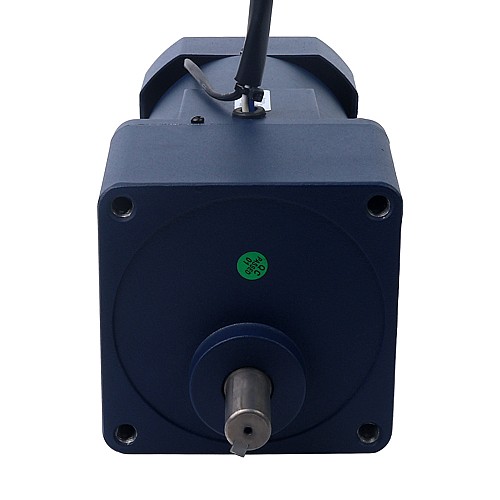 200W 220VAC 50Hz 0,9-13,5RPM 40,00Nm(5664,47oz.in) Kołnierz 104mm Jednofazowy silnik prądu przemiennego o zmiennej prędkości z przekładnią czołową - 6IK200RGU-CF/6GU100K | StepperOnline