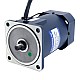 200W 220VAC 50Hz 9-135RPM 10,00Nm(1416,1oz.in) Kołnierz 104mm Jednofazowy silnik prądu przemiennego o zmiennej prędkości obrotowej z przekładnią kątową - 6IK200RGU-CF/6GU10RT | StepperOnline