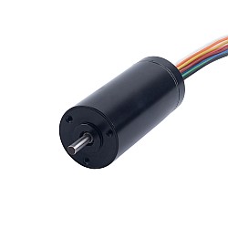 Silnik bezszczotkowy bezrdzeniowy okrągły 48V 10500RPM 23,5mNm 25,84W 0,67A Ф22x45mm