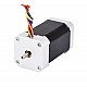 24V 4000RPM 0,25Nm 105W 6,4A 42x42x100mm Bezszczotkowy silnik prądu stałego