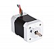24V 4000RPM 0,125Nm 52,5W 3,4A 42x42x60mm bezszczotkowy silnik prądu stałego