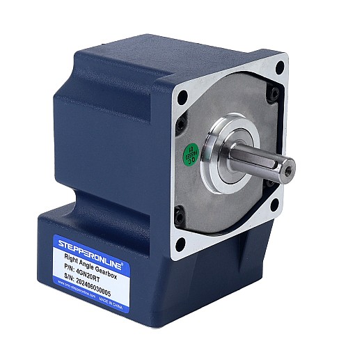 Silnik przekładniowy BLDC 24V, 40W, 150RPM, 1,84Nm(260,13oz.in) Skrzynia biegów kątowa 20:1 - F4B40-24GN-30S/4GN20RT | StepperOnline AU