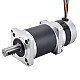 24V 84W 35RPM Bezszczotkowy silnik prądu stałego z przekładnią 14.95Nm(2117.09oz.in) 100:1 Precyzyjna skrzynia biegów 24V 84W 35RPM Bezszczotkowy silnik prądu stałego z przekładnią 14.95Nm(2117.09oz.in) 100:1 Precyzyjna skrzynia biegów