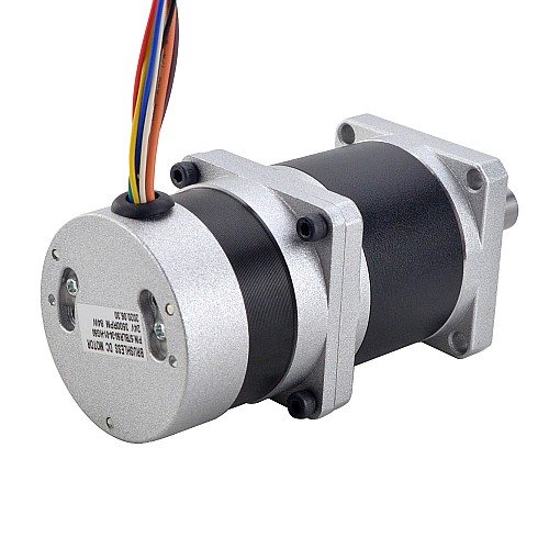 24V 84W 70RPM Bezszczotkowy silnik prądu stałego z przekładnią 8.63Nm(1221.4oz.in) 50:1 Precyzyjna skrzynia biegów