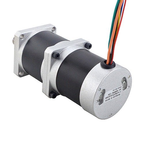 24V 172W 70RPM Bezszczotkowy silnik prądu stałego z przekładnią 17.63Nm(2496.61oz.in) 50:1 Precyzyjna skrzynia biegów 24V 172W 70RPM Bezszczotkowy silnik prądu stałego z przekładnią 17.63Nm(2496.61oz.in) 50:1 Precyzyjna skrzynia biegów