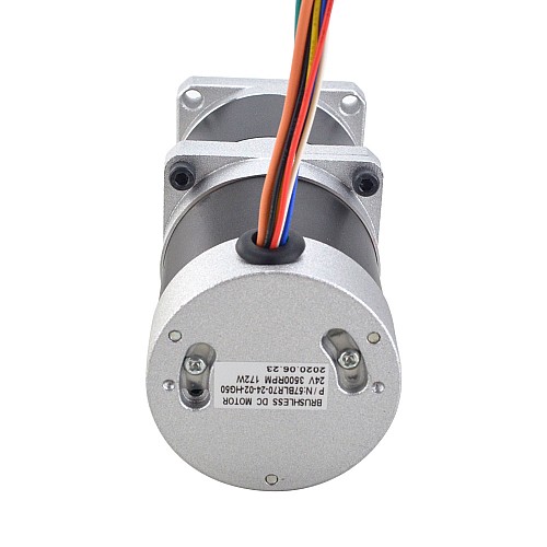 24V 172W 70RPM Bezszczotkowy silnik prądu stałego z przekładnią 17.63Nm(2496.61oz.in) 50:1 Precyzyjna skrzynia biegów 24V 172W 70RPM Bezszczotkowy silnik prądu stałego z przekładnią 17.63Nm(2496.61oz.in) 50:1 Precyzyjna skrzynia biegów
