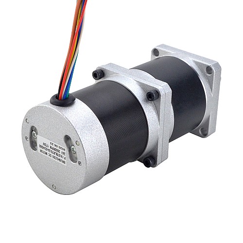 24V 172W 70RPM Bezszczotkowy silnik prądu stałego z przekładnią 17.63Nm(2496.61oz.in) 50:1 Precyzyjna skrzynia biegów 24V 172W 70RPM Bezszczotkowy silnik prądu stałego z przekładnią 17.63Nm(2496.61oz.in) 50:1 Precyzyjna skrzynia biegów