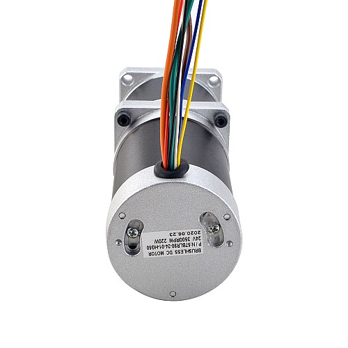 24V 220W 70RPM Bezszczotkowy silnik prądu stałego z przekładnią 20.00Nm(2832.23oz.in) 50:1 Precyzyjna skrzynia biegów 24V 220W 70RPM Bezszczotkowy silnik prądu stałego z przekładnią 20.00Nm(2832.23oz.in) 50:1 Precyzyjna skrzynia biegów