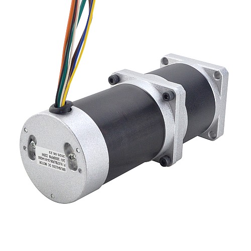 24V 220W 70RPM Bezszczotkowy silnik prądu stałego z przekładnią 20.00Nm(2832.23oz.in) 50:1 Precyzyjna skrzynia biegów 24V 220W 70RPM Bezszczotkowy silnik prądu stałego z przekładnią 20.00Nm(2832.23oz.in) 50:1 Precyzyjna skrzynia biegów
