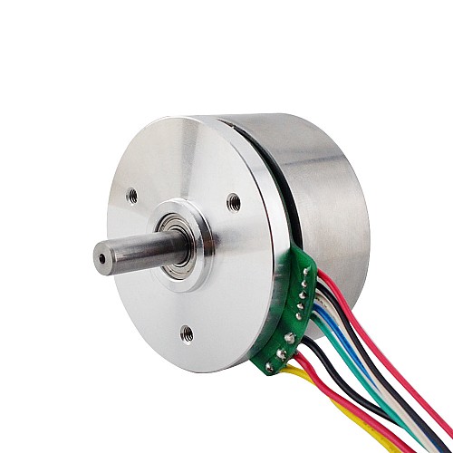 24V 3740RPM 0,284Nm 100W 5,3A Silnik z zewnętrznym wirnikiem Ф61,2x34mm