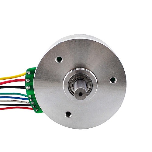 24V 3740RPM 0,284Nm 100W 5,3A Silnik z zewnętrznym wirnikiem Ф61,2x34mm