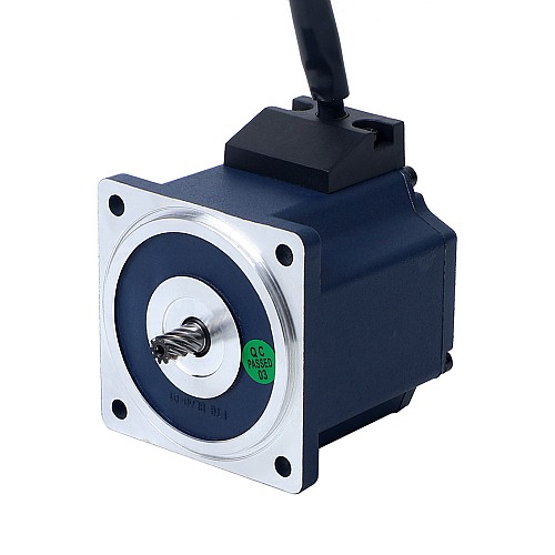 Bezszczotkowy silnik prądu stałego 48V 15W 15RPM z przekładnią 3,00Nm(424,84oz.in) Skrzynia biegów czołowa 200:1 - F2B15-48GN-30S/2GN200K | StepperOnline