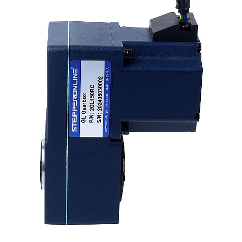 24V 40W 20RPM 13,00Nm(1840,95oz.in) Bezszczotkowy silnik prądu stałego z przekładnią 150:1 z wałem drążonym przekładnią równoległą - F2B40-24GL-30S/2GL150RC | StepperOnline UK