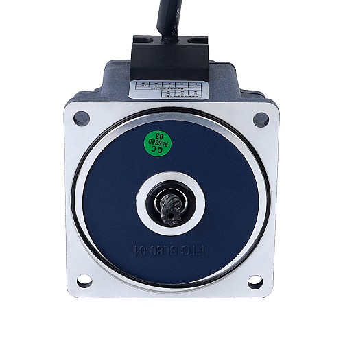 Bezszczotkowy silnik prądu stałego 24V 40W 15RPM z przekładnią 8,00Nm(1132,90oz.in) Skrzynia biegów czołowa 200:1 - F4B40-24GN-30S/4GN200K | StepperOnline