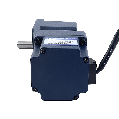 Silnik przekładniowy BLDC 24V, 40W, 60RPM, 4,59Nm(650,34oz.in) Skrzynia biegów kątowa 50:1 - F4B40-24GN-30S/4GN50RT | StepperOnline