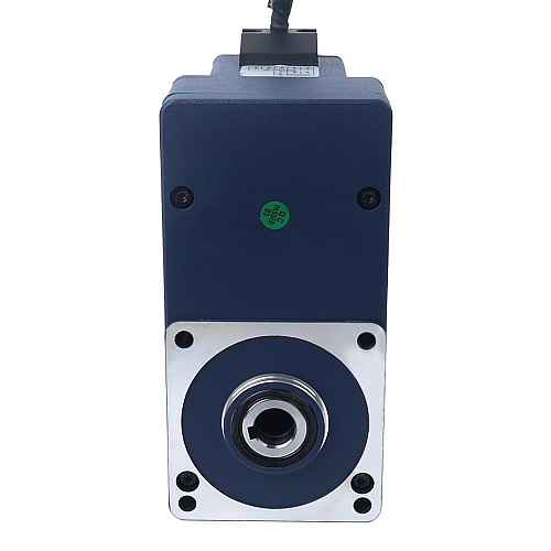24V 60W 20RPM 21,00Nm(2973,84oz.in) Bezszczotkowy silnik prądu stałego z przekładnią 150:1 z wałem drążonym przekładnią równoległą - F4B60-24GL-30S/4GL150RC | StepperOnline UK