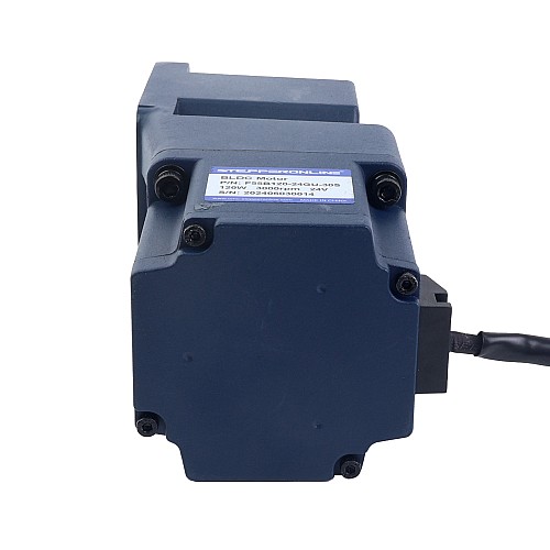 Silnik przekładniowy BLDC 24V, 120W, 300RPM, 2,71Nm(384,38oz.in) Skrzynia biegów kątowa 10:1 - F55B120-24GU-30S/5GU10RC | StepperOnline Silnik przekładniowy BLDC 24V, 120W, 300RPM, 2,71Nm(384,38oz.in) Skrzynia biegów kątowa 10:1 - F55B120-24GU-30S/5GU10RC | StepperOnline