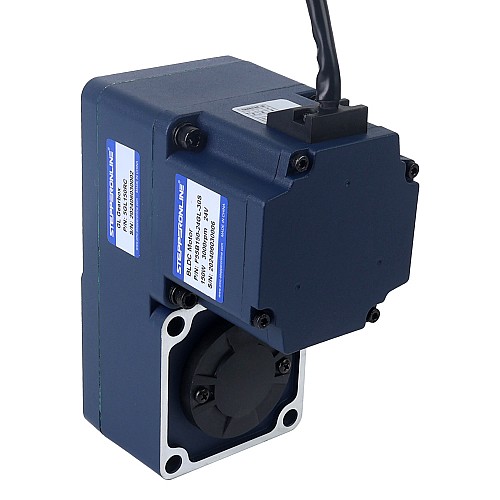 24V 150W 20RPM 50,00Nm(7080,58oz.in) Bezszczotkowy silnik prądu stałego z przekładnią 150:1 z wałem drążonym przekładnią równoległą | StepperOnline UK 24V 150W 20RPM 50,00Nm(7080,58oz.in) Bezszczotkowy silnik prądu stałego z przekładnią 150:1 z wałem drążonym przekładnią równoległą - F55B150-24GL-30S/5GL150RC | StepperOnline UK