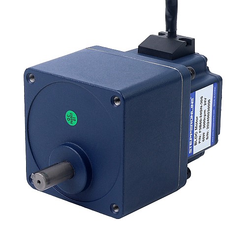 24V 84W 350RPM Bezszczotkowy silnik prądu stałego z przekładnią 1.89Nm(267.65oz.in) 10:1 Precyzyjna skrzynia biegów Bezszczotkowy silnik prądu stałego 24V 60W 30RPM z przekładnią 10,00Nm(1416,12oz.in) Skrzynia biegów czołowa 100:1 - F5B60-24GN-30S/5GN100K | StepperOnline
