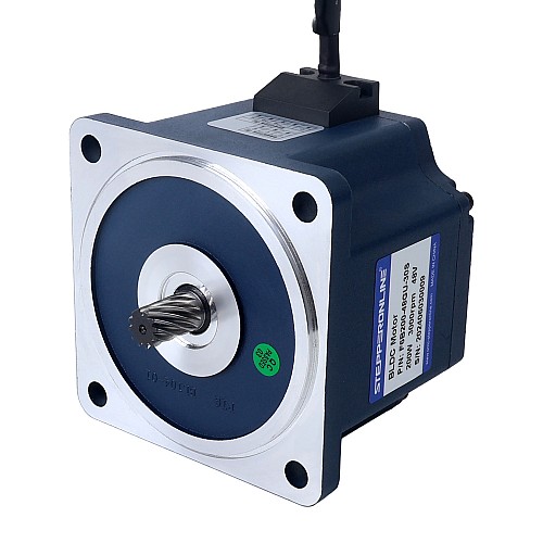 24V 84W 350RPM Bezszczotkowy silnik prądu stałego z przekładnią 1.89Nm(267.65oz.in) 10:1 Precyzyjna skrzynia biegów Bezszczotkowy silnik prądu stałego 48V 200W 1000RPM z przekładnią 1,55Nm(219,50oz.in) Skrzynia biegów czołowa 3:1 - F6B200-48GU-30S/6GU3K | StepperOnline