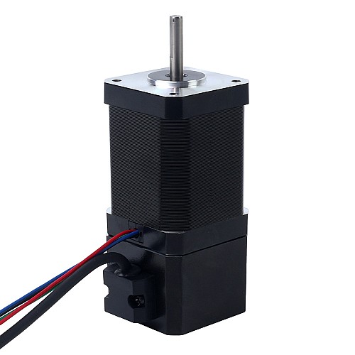 Silnik krokowy Nema 17 0,72Nm(101,96oz.in) z hamulcem elektromagnetycznym 24V 3,7W - 17HS24-2004D-B070 | StepperOnline