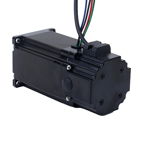 Silnik krokowy Nema 23 2,0Nm(283,22oz.in) z hamulcem elektromagnetycznym 24V 4,5W - 23HS30-5004D-B280 | StepperOnline