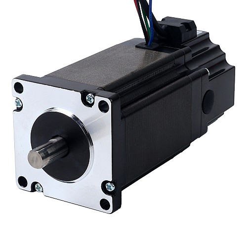 = Silnik krokowy Nema 24 3,0Nm(424,83oz.in) z hamulcem elektromagnetycznym 24V 4,5W - 24HS34-5004D-B280 | StepperOnline