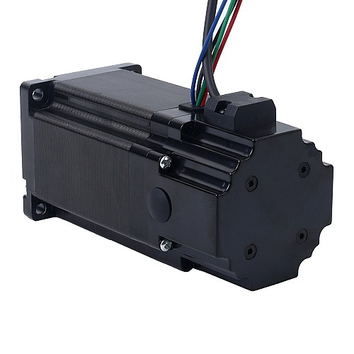 = Silnik krokowy Nema 24 3,0Nm(424,83oz.in) z hamulcem elektromagnetycznym 24V 4,5W - 24HS34-5004D-B280 | StepperOnline